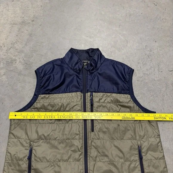 REI Pertex Quantum Primaloft Vest Men's Polyester Blue/Khaki Size‎  XL Outerwear - Picture 7 of 11